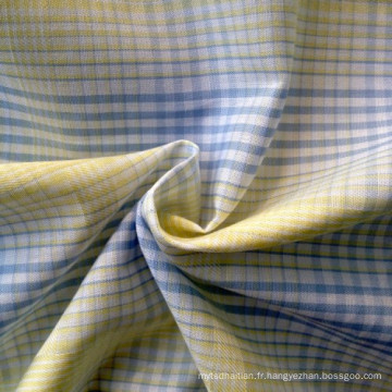 Tissu teinté teint en fil de coton (QF13-0212)